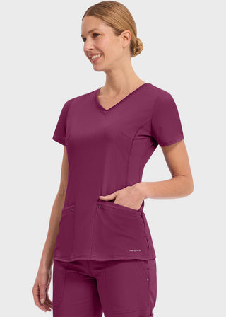 Healing Hands Purple Label Women's Juliet V-Neck Scrub Top