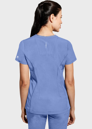 Healing Hands 360 Women's Sonia Zip Y-Neck Scrub Top