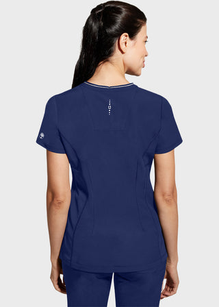 Healing Hands 360 Women's Sonia Zip Y-Neck Scrub Top