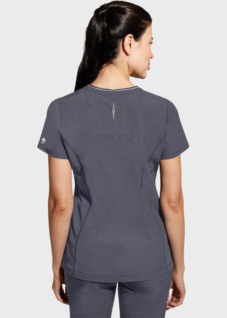 Healing Hands 360 Women's Sonia Zip Y-Neck Scrub Top