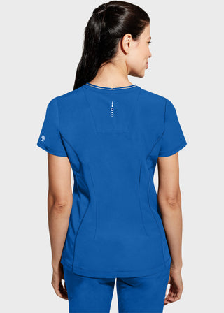 Healing Hands 360 Women's Sonia Zip Y-Neck Scrub Top