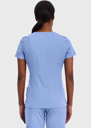 Healing Hands Purple Label Women's V-neck Jasmin Top