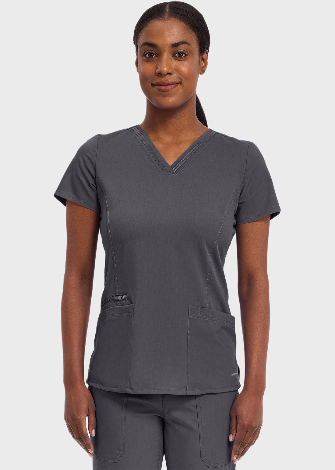 シルバー　スクラップ　約３６g 3 Pockets Scrub Tops - Healing Hands 2278 Top | Pulse Uniform