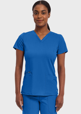 Healing Hands Purple Label Women's V-neck Jasmin Top