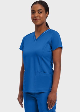 Healing Hands Purple Label Women's V-neck Jasmin Top