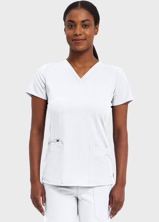 Healing Hands Purple Label Women's V-neck Jasmin Top