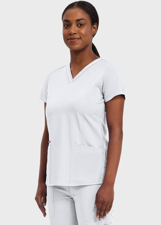 Healing Hands Purple Label Women's V-neck Jasmin Top