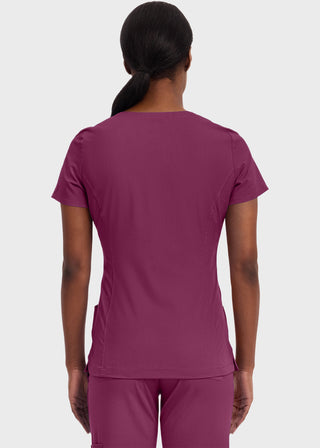 Healing Hands Purple Label Women's V-neck Jasmin Top