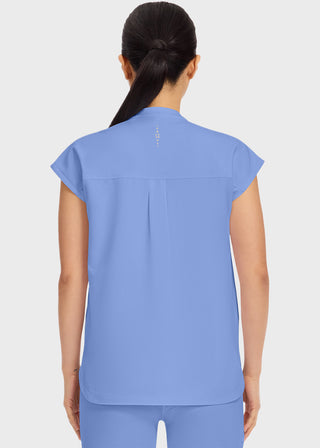 Healing Hands 360 Women's Sandy Zip Mandarin Collar Scrub Top