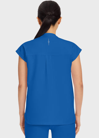 Healing Hands 360 Women's Sandy Zip Mandarin Collar Scrub Top