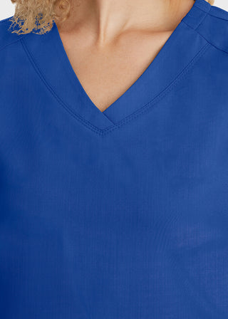 Healing Hands Women's Jill Top Curved V-Neck Top