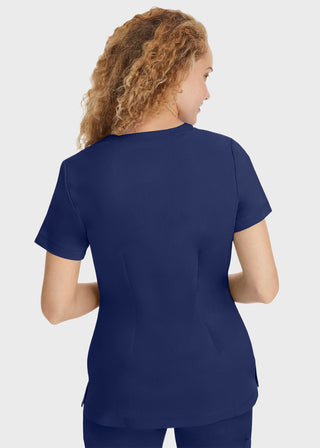 Healing Hands Women's Jill Top Curved V-Neck Top