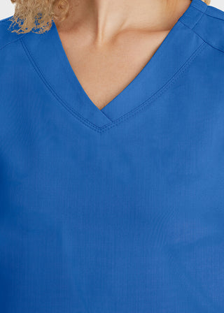 Healing Hands Women's Jill Top Curved V-Neck Top