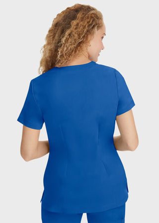 Healing Hands Women's Jill Top Curved V-Neck Top