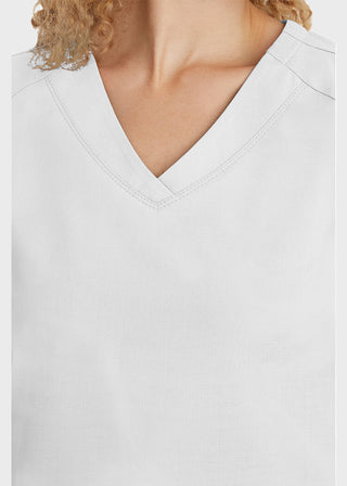 Healing Hands Women's Jill Top Curved V-Neck Top