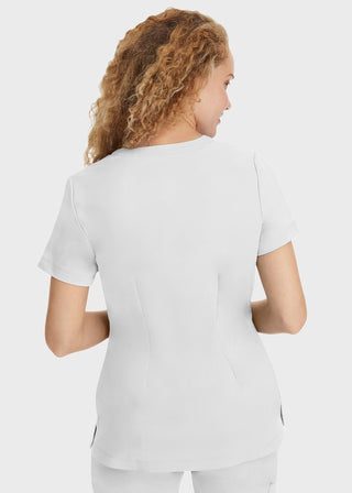 Healing Hands Women's Jill Top Curved V-Neck Top