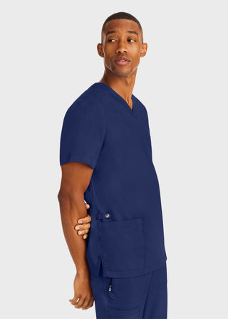 Healing Hands Purple Label Men's Jake V-Neck Top