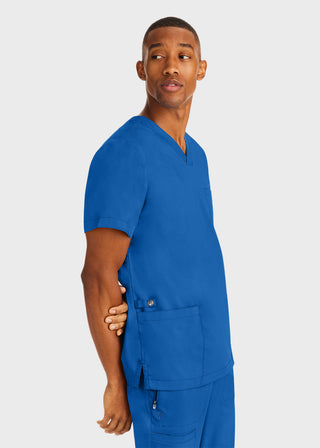 Healing Hands Purple Label Men's Jake V-Neck Top