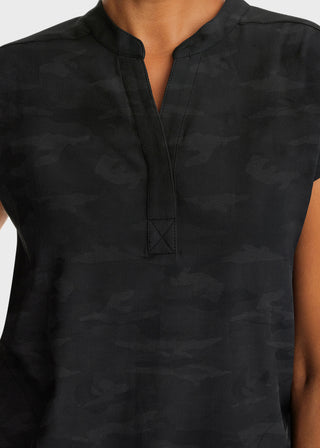 Healing Hands Women's Journey mandarinn Collar Top