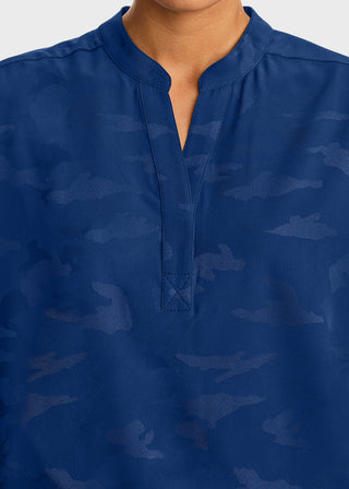 Healing Hands Women's Journey mandarinn Collar Top