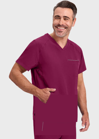 Healing Hands 360 Men's Steven V-Neck Scrub Top