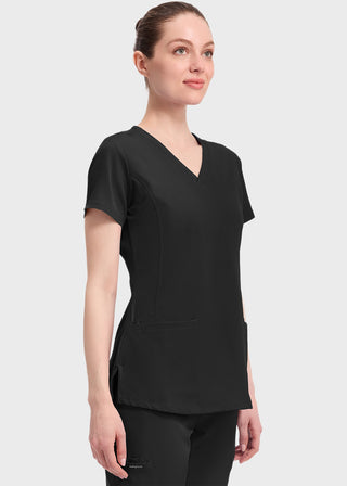Healing Hands HH WORKS Women's V-neck Monica Top