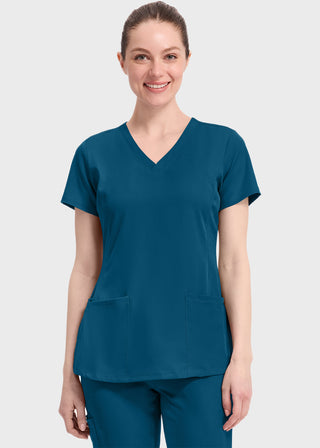 Healing Hands HH WORKS Women's V-neck Monica Top