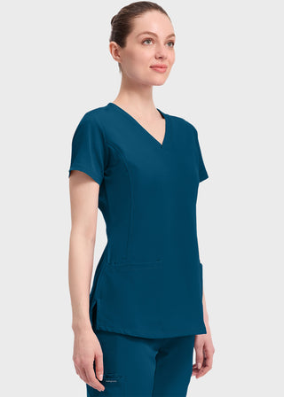 Healing Hands HH WORKS Women's V-neck Monica Top