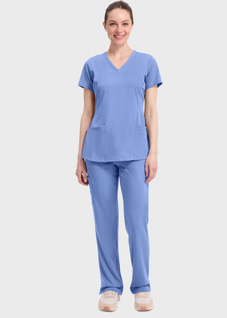 Healing Hands HH WORKS Women's V-neck Monica Top