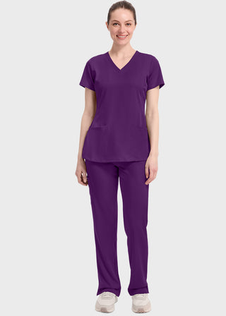 Healing Hands HH WORKS Women's V-neck Monica Top