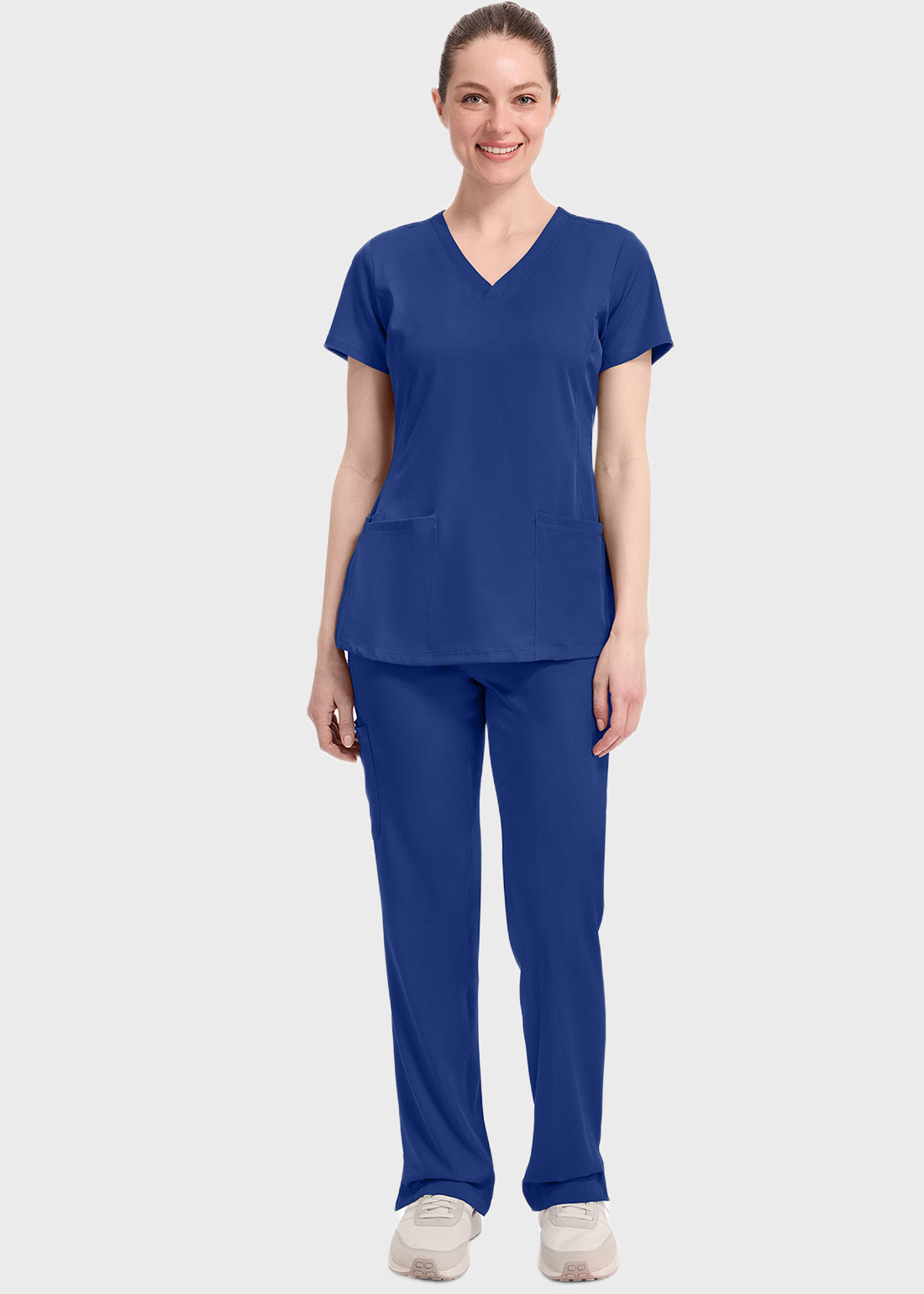 Healing Hands HH WORKS Women's V-neck Monica Top - 2500