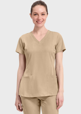 Healing Hands HH WORKS Women's V-neck Monica Top