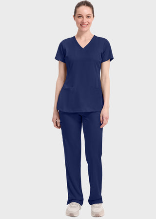 Healing Hands HH WORKS Women's V-neck Monica Top