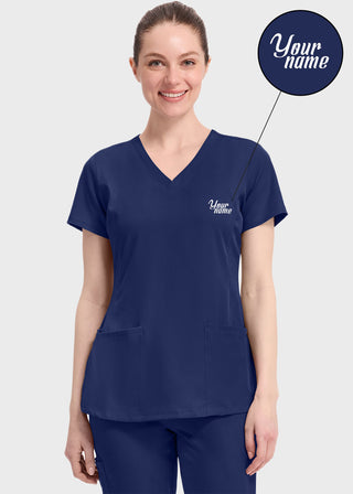 Free Embroidery Women's V-neck Monica Top