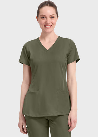 Healing Hands HH WORKS Women's V-neck Monica Top