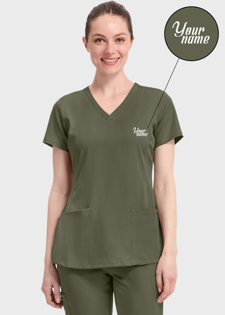 Free Embroidery Women's V-neck Monica Top