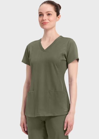 Healing Hands HH WORKS Women's V-neck Monica Top