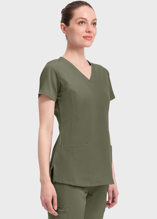 Healing Hands HH WORKS Women's V-neck Monica Top