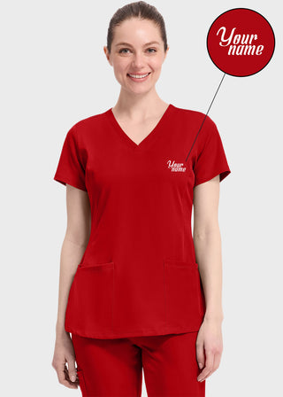 Free Embroidery Women's V-neck Monica Top