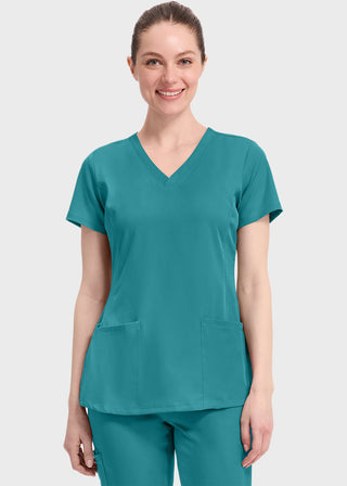 Healing Hands HH WORKS Women's V-neck Monica Top
