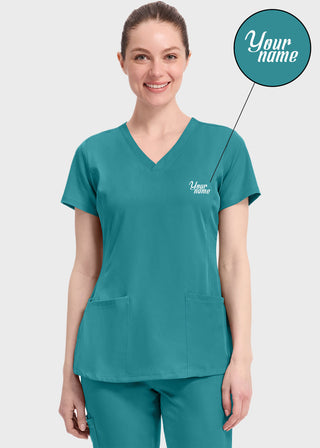 Free Embroidery Women's V-neck Monica Top