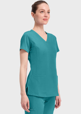 Healing Hands HH WORKS Women's V-neck Monica Top