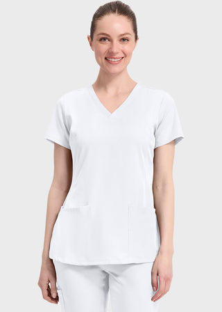Healing Hands HH WORKS Women's V-neck Monica Top