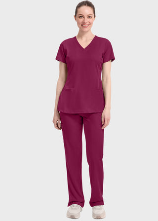 Healing Hands HH WORKS Women's V-neck Monica Top