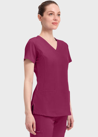 Healing Hands HH WORKS Women's V-neck Monica Top