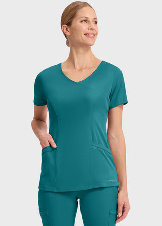 Healing Hands HH WORKS Women's Mock Wrap Madison Top