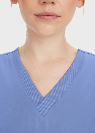 Healing Hands Women's Mariah Rib Trim Scrub Top