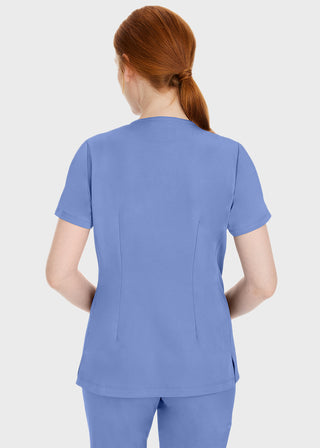 Healing Hands Women's Mariah Rib Trim Scrub Top