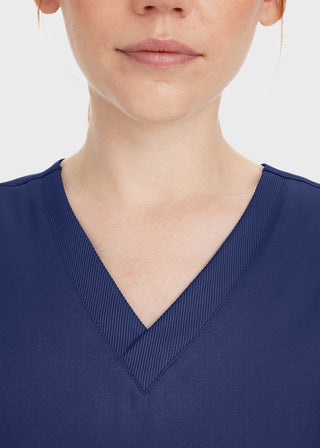 Healing Hands Women's Mariah Rib Trim Scrub Top
