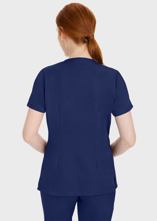 Healing Hands Women's Mariah Rib Trim Scrub Top